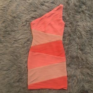Pink cocktail dress BCBGMaxazria
